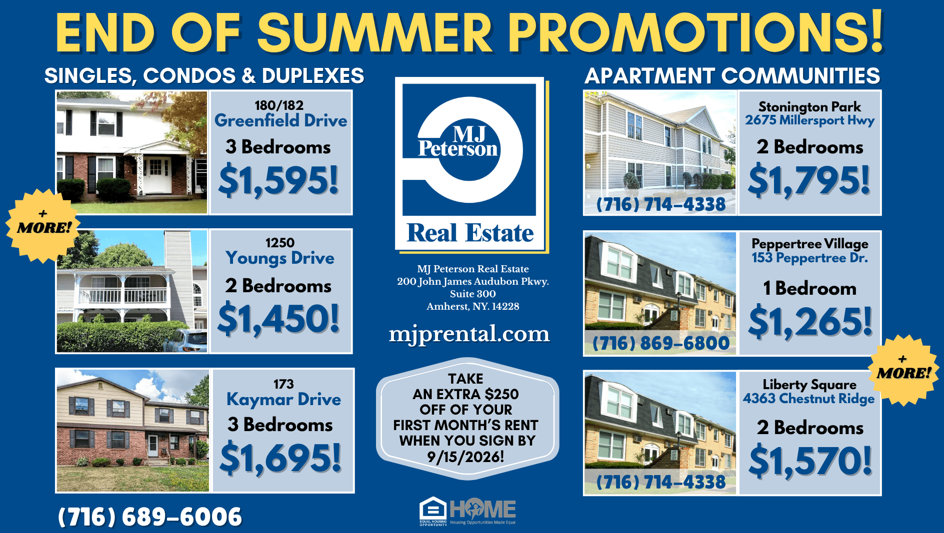 Apartments in Amherst 